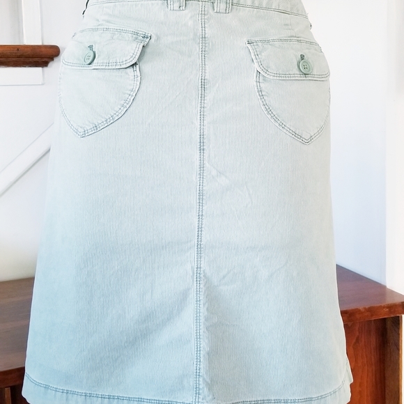 Gap Light Blue Corduroy Skirt - Picture 2 of 6